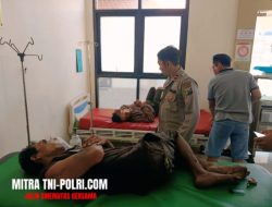 Kepergok Curi Motor Petani, Dua Maling Motor asal Lekok Pasuruan Babak Belur Dimassa di Kraton
