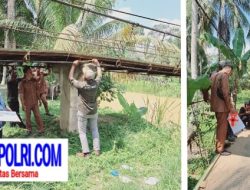 Audit Proyek Jembatan Gantung Desa Pelangki Rampung, Hasilnya Dinantikan.