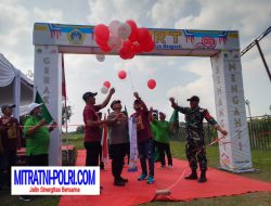 Forkopincam Menganti Semarakkan HUT RI ke-80, dengan Semangat Perjuangan Adakan Giat Gerak Jalan untuk Umum 