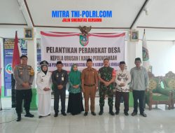 Guyub Sudirjo Resmi Dilantik Sebagai Kepala Urusan Perencanaan Desa Pengapon