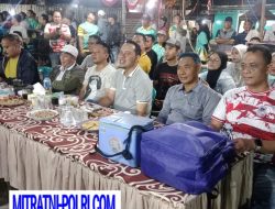 Camat Driyorejo, Para Kades dan Ketua BPD Berikan Dukungan, Tim Volly Desa Petikan Lolos Final