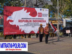 MEMAKNAI PERINGATAN HUT RI KE 80, KEPALA KANTOR KSOP KELAS II GRESIK MENGINGATKAN JAJARANNYA UNTUK TETAP SOLID DAN MEMPERERAT PERSATUAN