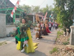 Semarak Kegiatan Karnaval Desa Sidokaton Memperingati HUT-RI Yang Ke – 80