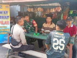 Jum’at Curhat Ngopi di Warkop Cak Damsri Bhabinkamtipmas Pradah Kali Kendal 