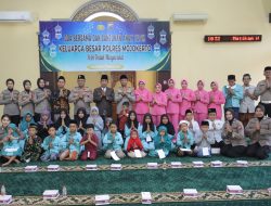 Doa Bersama dan Santunan Anak Yatim Keluarga Besar Polres Mojokerto Polri Untuk Masyarakat.