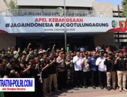 4.000 Elemen Masyarakat Mengikuti Apel Kebangsaan