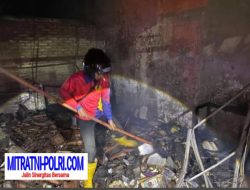 Rumah Produksi Kaligrafi di Madiun Ludes Terbakar, Diduga Akibat Korsleting Listrik