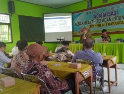 GATI ( Sosialisasi Gerakan Ayah Tangguh Indonesia ) SMPN 1 Karangan Guna Membentuk Karakter Anak Tangguh dan Hebat