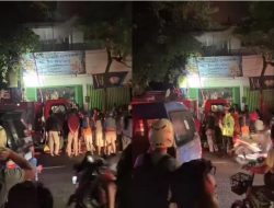 Kebakaran Hebat  Melanda Toko Sembako Sri Lestari Jalan Panglima Sudirman Trenggalek