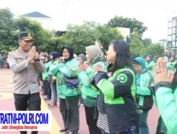 Ratusan Driver Ojol Datangi Polresta Sidoarjo
