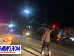 Dua Motor Terlibat Adu Banteng di Branggahan Kediri