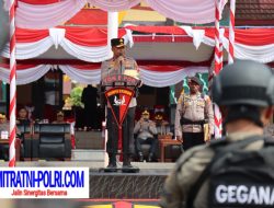 Kapolda Papua Tengah Pimpin Apel Kesiapan Operasi Amole I 2025, Tegaskan Pentingnya Stabilitas Keamanan Freeport