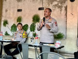 Silaturahmi Kapolda Papua Tengah dan Insan Pers Nabire Perkuat Sinergi Jaga Kamtibmas