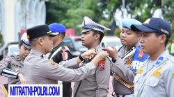 Pastikan Nataru Aman dan Nyaman Polres Gresik Gelar Apel Operasi Lilin Semeru 2025