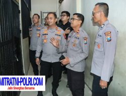 Sapa Warga Binaan, Kapolres Gresik Cek Langsung Mako dan Rutan,