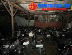 Polisi Dalami Gudang Berisi 75 Motor dan 4 Mobil di Sidoarjo Dugaan Penadah