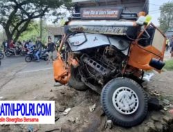 Satu Pengemudi Asal Gresik Tewas, Kecelakaan Beruntun di Jalan Raya Pleret Pasuruan