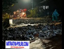 Proyek Pavingisasi di Watulimo Longsor Anggaran dari APBD Patut di Pertanyakan Kwalitas Pengerjaan Bangunan