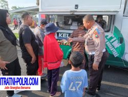 Polantas Menyapa di CFD Polresta Sidoarjo, Warga Antusias Urus Pajak Sambil Olahraga