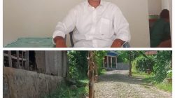 Aksi Warga Tanam Pohon Pisang di Jalan Poros Desa Ngrandu Suruh – Pringapus Dongko Bentuk Kekesalan dan Kecewa