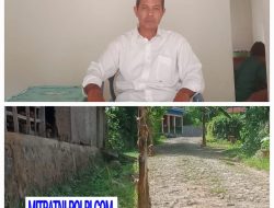 Aksi Warga Tanam Pohon Pisang di Jalan Poros Desa Ngrandu Suruh – Pringapus Dongko Bentuk Kekesalan dan Kecewa